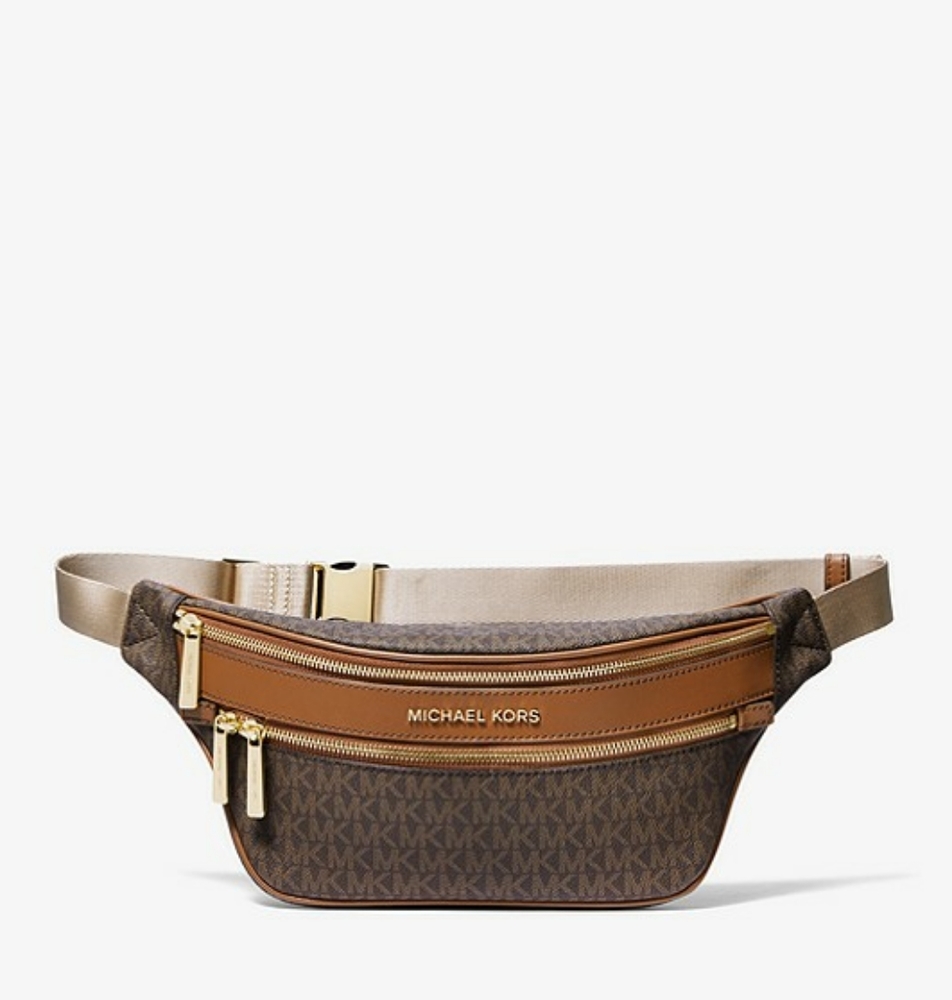 KENLY MEDIUM WAIST BELT BAG FANNY PACK BROWN
